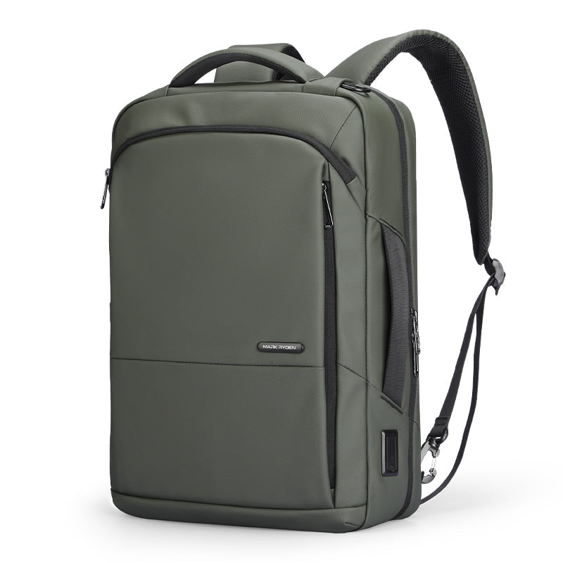 Squero ¢ñ - MR9533SJ - Mark Ryden Backpack Side View green