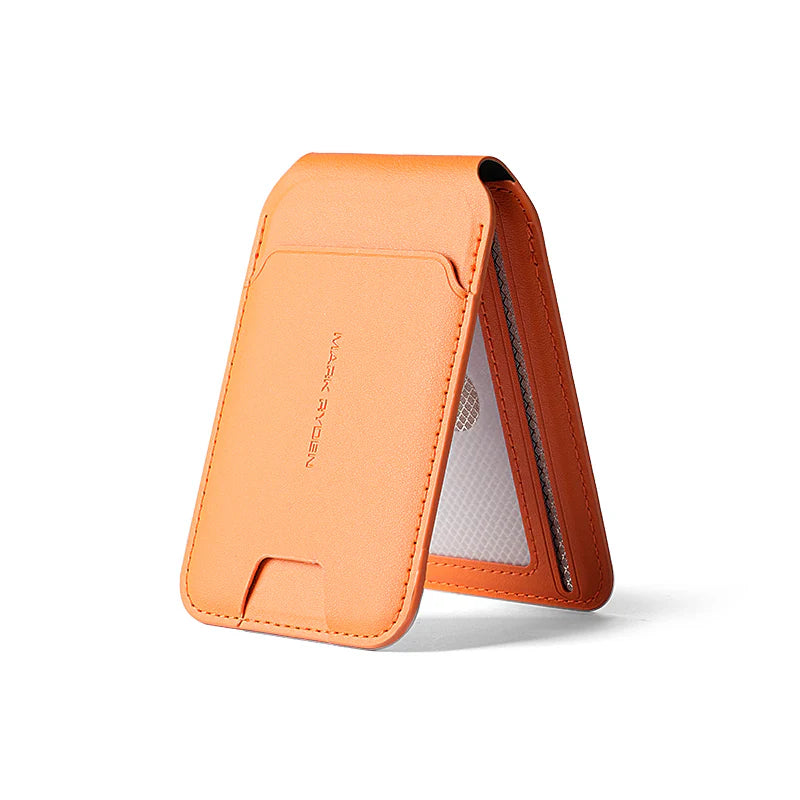 MARKRYDEN MagFold MagSafe Foldable Card Holder Wallet Cosmic Orange