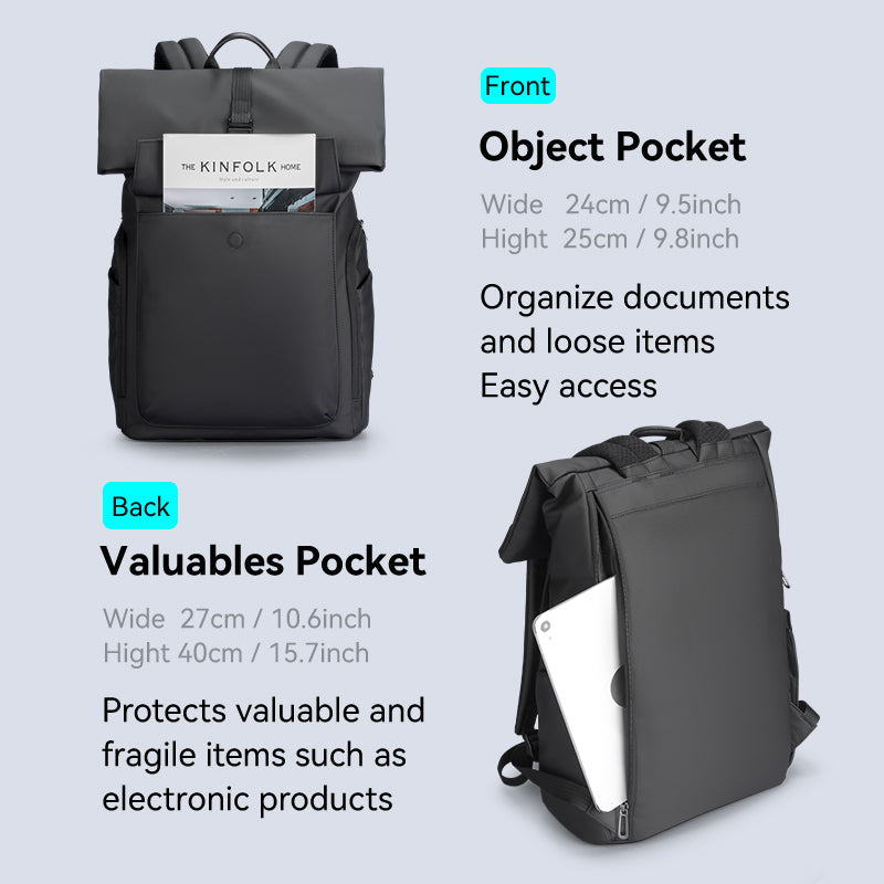 Minimalism ¢ò -MR9366SJ - Mark Ryden Expandable Backpack Details - Features
