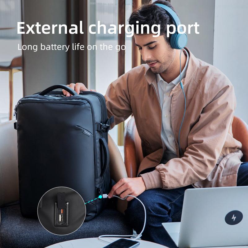 Explorer ¢ñ - MR9907 - Mark Ryden Backpack Details - USB Charging Port